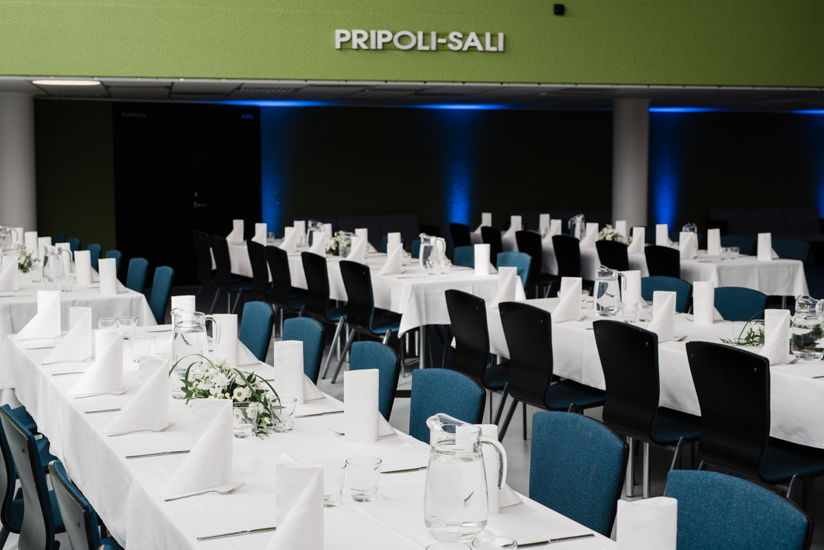 Ravintola Pripoli Auditorio Pripoli-sali Tapahtuma-aula juhla cocktail illallinen Pori